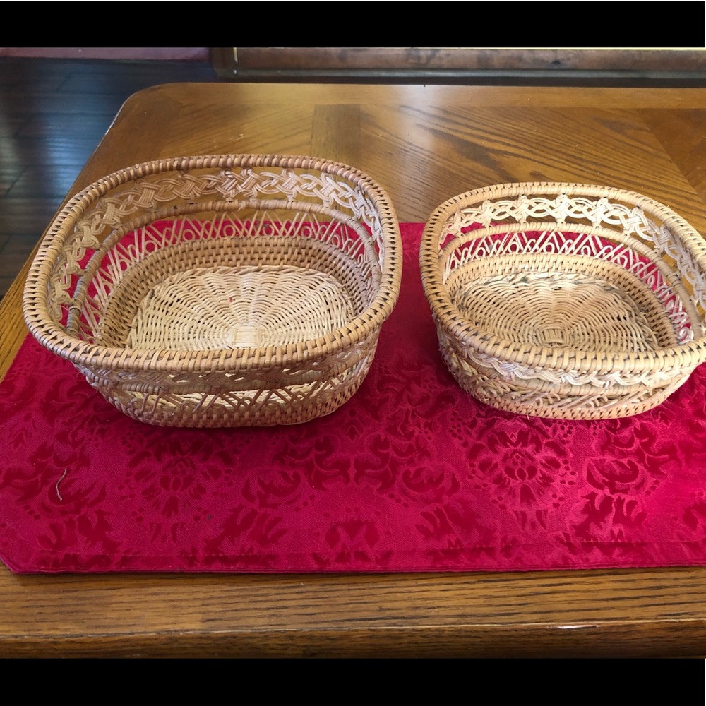 Wicker baskets..firm price